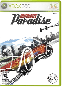 Burnout Paradise JP Xbox 360 JP box art